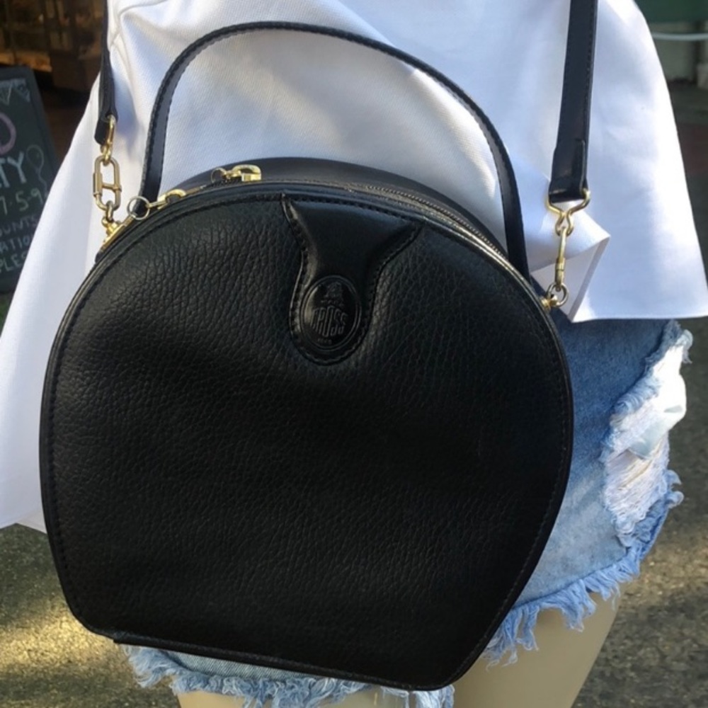 Mark cross vintage black crossbody